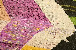 Marokkansk berber tæppe Boucherouite 145 x 290 cm
