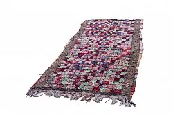 Marokkansk berber tæppe Boucherouite 285 x 125 cm