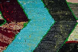 Marokkansk berber tæppe Boucherouite 115 x 215 cm