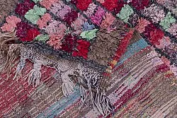 Marokkansk berber tæppe Boucherouite 285 x 125 cm