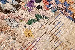 Marokkansk berber tæppe Boucherouite 230 x 125 cm