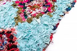 Marokkansk berber tæppe Boucherouite 195 x 150 cm