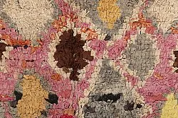 Marokkansk berber tæppe Boucherouite 255 x 100 cm