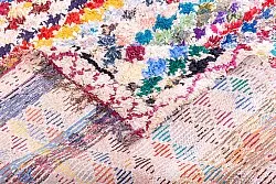 Marokkansk berber tæppe Boucherouite 205 x 155 cm