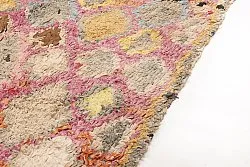 Marokkansk berber tæppe Boucherouite 255 x 100 cm