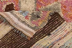Marokkansk berber tæppe Boucherouite 255 x 100 cm