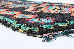 Marokkansk berber tæppe Boucherouite 370 x 145 cm
