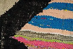 Marokkansk berber tæppe Boucherouite 140 x 220 cm
