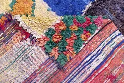 Marokkansk berber tæppe Boucherouite 255 x 160 cm