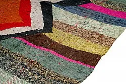 Marokkansk berber tæppe Boucherouite 130 x 260 cm
