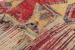 Marokkansk berber tæppe Boucherouite 300 x 120 cm
