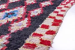 Marokkansk berber tæppe Boucherouite 235 x 130 cm