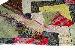 Marokkansk berber tæppe Boucherouite 135 x 230 cm