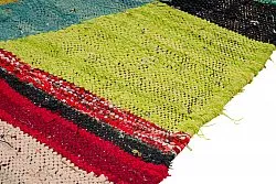 Marokkansk berber tæppe Boucherouite 125 x 230 cm