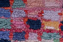 Marokkansk berber tæppe Boucherouite 290 x 150 cm