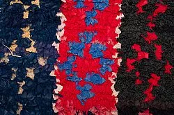 Marokkansk berber tæppe Boucherouite 135 x 205 cm