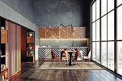 Wilton-tæppe - Mytos (beige/hvid)