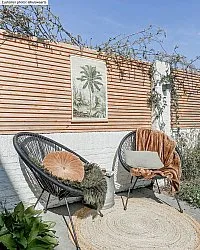 Runde tæpper - Wokha (jute)