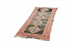 Marokkansk berber tæppe Boucherouite 225 x 105 cm