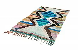 Marokkansk berber tæppe Boucherouite 135 x 235 cm