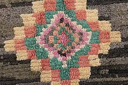 Marokkansk berber tæppe Boucherouite 225 x 105 cm