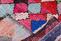 Marokkansk berber tæppe Boucherouite 150 x 120 cm