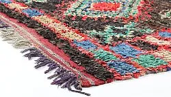 Marokkansk berber tæppe Boucherouite 270 x 120 cm