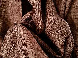 Gardiner - Gardin i hør Lindiwe (rosa)