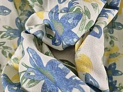 Gardiner - Bomuldsgardin Petite (blå)