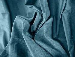 Gardiner - Gardiner af fløjl Juliet (blå)