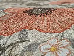 Rundt tæppe - Poppy (beige)