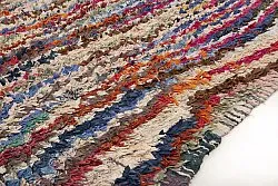 Marokkansk berber tæppe Boucherouite 195 x 150 cm
