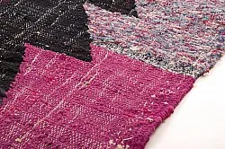 Marokkansk berber tæppe Boucherouite 125 x 290 cm