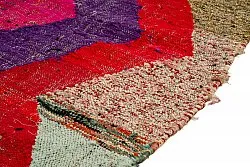 Marokkansk berber tæppe Boucherouite 125 x 235 cm