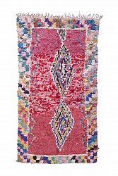 Marokkansk berber tæppe Boucherouite 255 x 135 cm