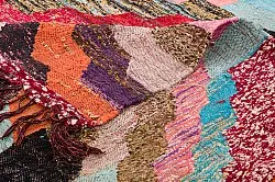 Marokkansk berber tæppe Boucherouite 125 x 250 cm