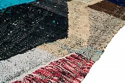 Marokkansk berber tæppe Boucherouite 155 x 250 cm