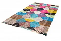 Marokkansk berber tæppe Boucherouite 150 x 285 cm