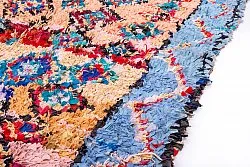 Marokkansk berber tæppe Boucherouite 260 x 115 cm