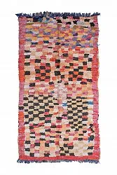 Marokkansk berber tæppe Boucherouite 280 x 145 cm
