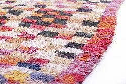 Marokkansk berber tæppe Boucherouite 280 x 145 cm