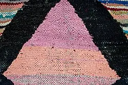 Marokkansk berber tæppe Boucherouite 140 x 255 cm