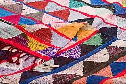 Marokkansk berber tæppe Boucherouite 145 x 240 cm