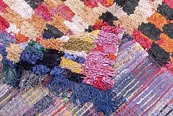 Marokkansk berber tæppe Boucherouite 280 x 145 cm