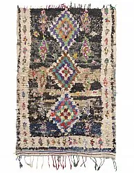 Marokkansk berber tæppe Boucherouite 175 x 115 cm