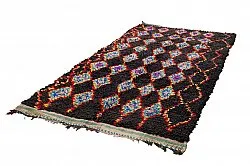 Marokkansk berber tæppe Boucherouite 130 x 270 cm