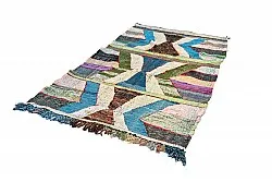 Marokkansk berber tæppe Boucherouite 140 x 250 cm