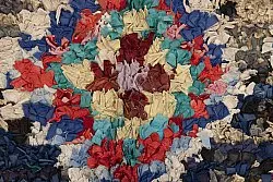 Marokkansk berber tæppe Boucherouite 175 x 115 cm