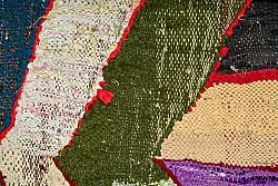 Marokkansk berber tæppe Boucherouite 140 x 250 cm