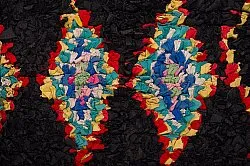 Marokkansk berber tæppe Boucherouite 130 x 270 cm